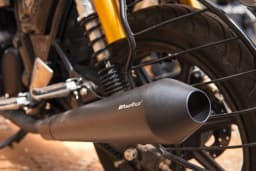PowerRage Slip On Exhaust Royal Enfield Interceptor 650 Black Finish
