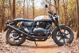 PowerRage Slip On Exhaust Royal Enfield Interceptor 650 Black Finish
