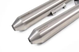 PowerRage Slip On Exhaust Royal Enfield Interceptor 650 Brushed Steel
