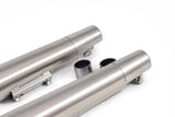 PowerRage Slip On Exhaust Royal Enfield Interceptor 650 Brushed Steel
