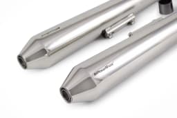 PowerRage Slip On Exhaust Royal Enfield Interceptor 650 Polish Finish
