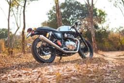 PowerRage Slip On Exhaust Royal Enfield Interceptor 650 Polish Finish
