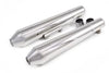 PowerRage Slip On Exhaust Royal Enfield Interceptor 650 Polish Finish
