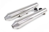 PowerRage Slip On Exhaust Royal Enfield Interceptor 650 Polish Finish

