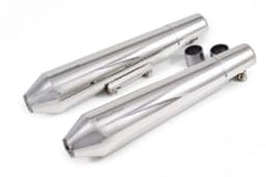 PowerRage Slip On Exhaust Royal Enfield Interceptor 650 Polish Finish
