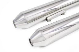PowerRage Slip On Exhaust Royal Enfield Interceptor 650 Polish Finish
