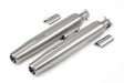 PowerRage Slip On Exhaust Royal Enfield Super Meteor 650 Brushed Steel
