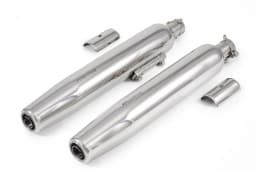 PowerRage Slip On Exhaust Royal Enfield Super Meteor 650 Polish Finish
