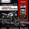CRANK1 CFB412 carbon rear brake pads for Triumph Speed Twin 900 2025