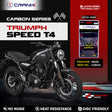 CRANK1 Carbon Brake Pads Rear for Triumph Speed T4 CFB312
