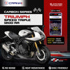 CRANK1 CFB744 carbon front brake pads for Triumph Speed Triple 1200 RR 2021 onwards