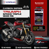 CRANK1 CFB744 carbon front brake pads for Triumph Speed Triple 1200 RS 2021 onwards