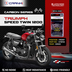 CRANK1 Carbon Front Brake Pads for Triumph Speed Twin 1200 2022 CFB744