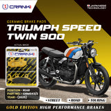 CRANK1 CRM043/2 ceramic rear brake pads for Triumph Speed Twin 900 2025