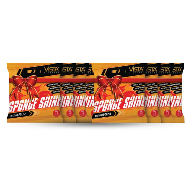 Vista Sponge Shine car and bike polish pack of 8
