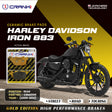 
CRANK1 CRM0109 ceramic rear brake pads for Harley Davidson Sportster Iron 883