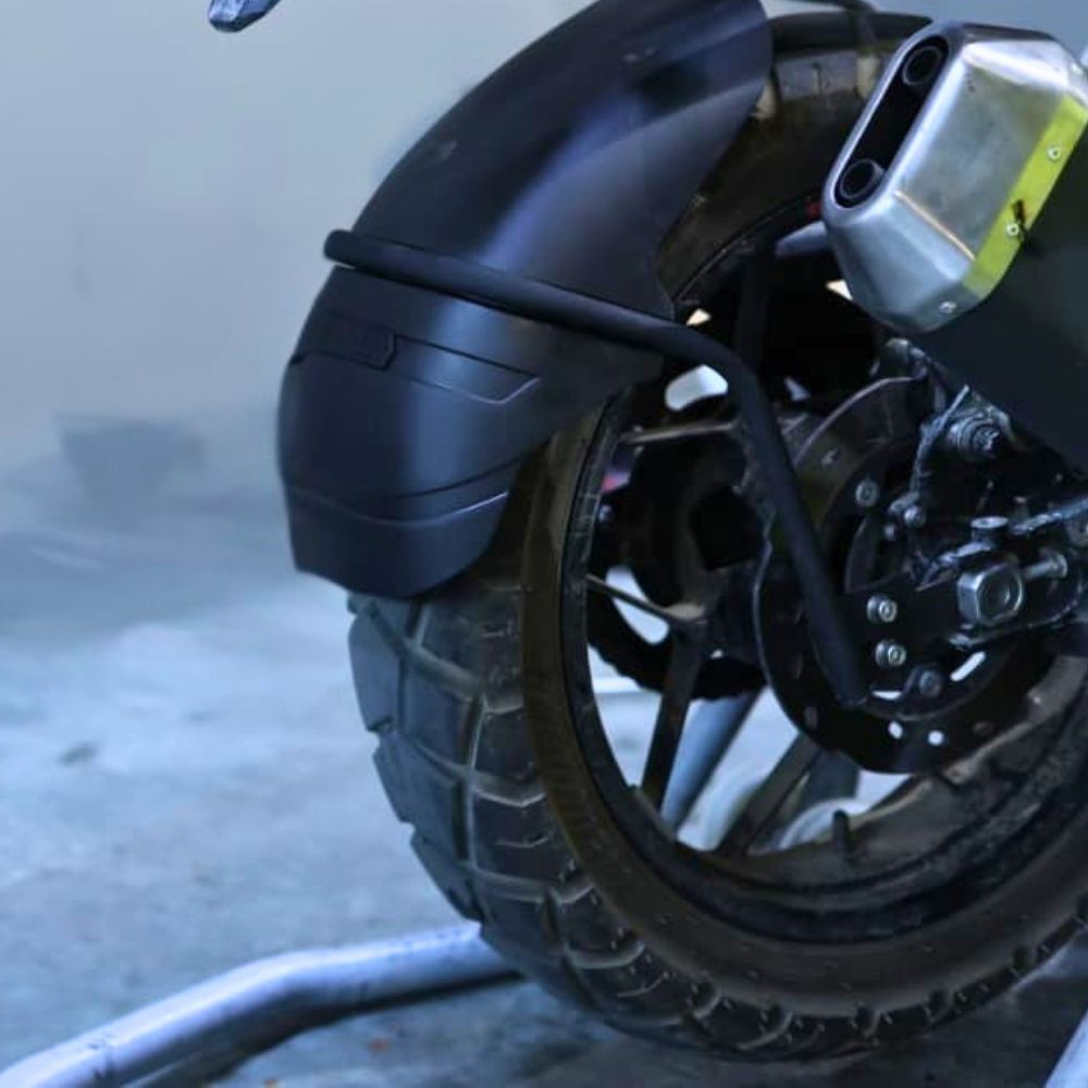 Hyperrider Tyre Hugger for TVS Apache RTX 300 – Rear Mudguard and Mud Splash Protector