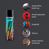 Vista Black Matte Spray Paint 400 ml automotive aerosol paint
