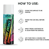 Vista Auto Spray Paint Lacquer 400ml can
