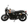 Red Rooster Stellar Black Matte Exhaust for Royal Enfield Interceptor 650 and Continental GT 650 performance exhaust upgrade