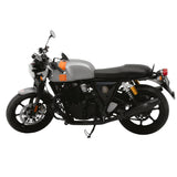Red Rooster Stellar Black Matte Exhaust for Royal Enfield Interceptor 650 and Continental GT 650 performance exhaust upgrade