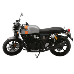 Red Rooster Stellar Black Matte Exhaust for Royal Enfield Interceptor 650 and Continental GT 650 performance exhaust upgrade