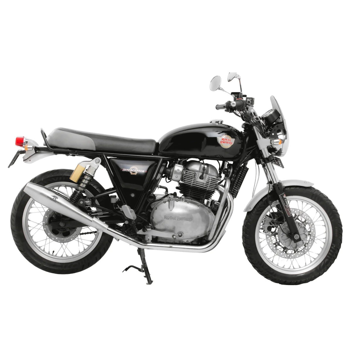 Red Rooster Stellar Matte Exhaust for Royal Enfield Interceptor 650 and Continental GT 650 performance upgrade