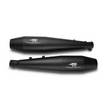 Red Rooster Stellar Black Matte Exhaust for Royal Enfield Interceptor 650 and Continental GT 650 performance exhaust upgrade