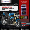 CRANK1 CFB622 carbon front brake pads for Triumph Street Triple 675 2013-2016