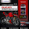 CRANK1 CFB744 carbon front brake pads for Ducati Streetfighter V4 2020-2022