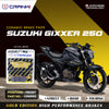 CRANK1 Ceramic Front Brake Pads for Suzuki Gixxer 250 CRM063