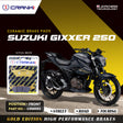 CRANK1 Ceramic Front Brake Pads for Suzuki Gixxer 250 CRM063