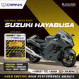 CRANK1 CRM1309 ceramic front brake pads for Suzuki Hayabusa motorcycle