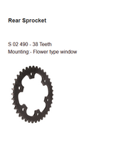 Brass Chain and Sprocket Kit 18T 38T 102 Links for Royal Enfield Thunderbird 500 500X BSORC CL273