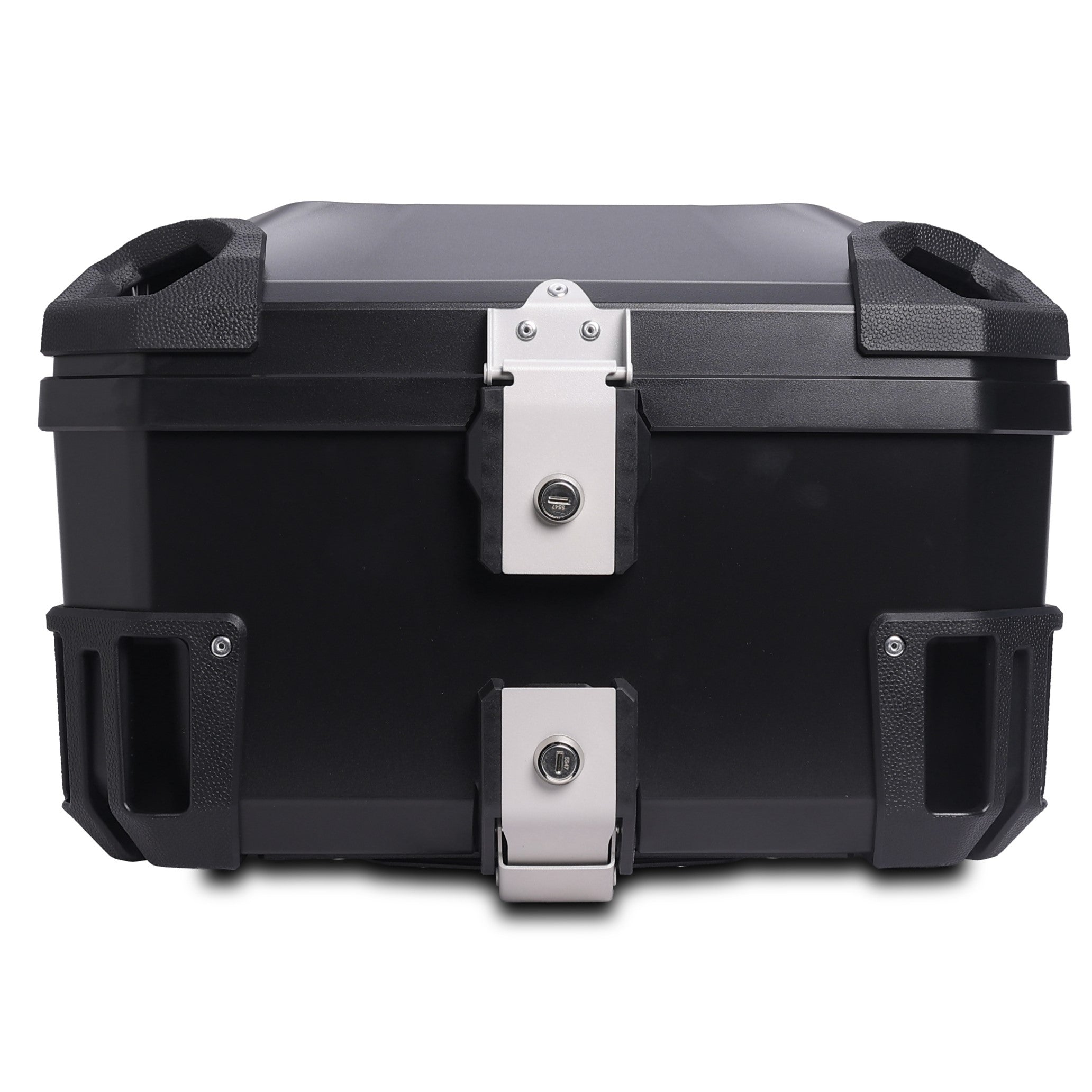 Moto Vanguard 50L black motorcycle top box premium ABS