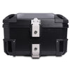 Moto Vanguard 50L black motorcycle top box premium ABS
