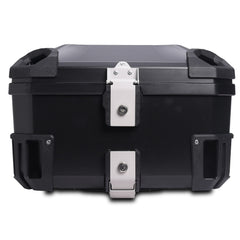 Moto Vanguard 50L black motorcycle top box premium ABS