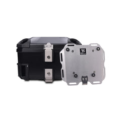 Moto Vanguard 50L black motorcycle top box premium ABS