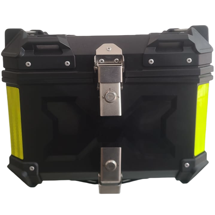 Moto Vanguard 45L black motorcycle top box ABS