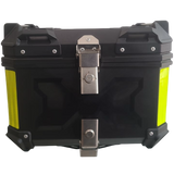 Moto Vanguard 45L black motorcycle top box ABS