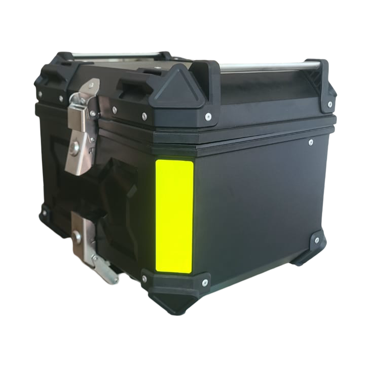 Moto Vanguard 45L black motorcycle top box ABS