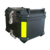 Moto Vanguard 45L black motorcycle top box ABS