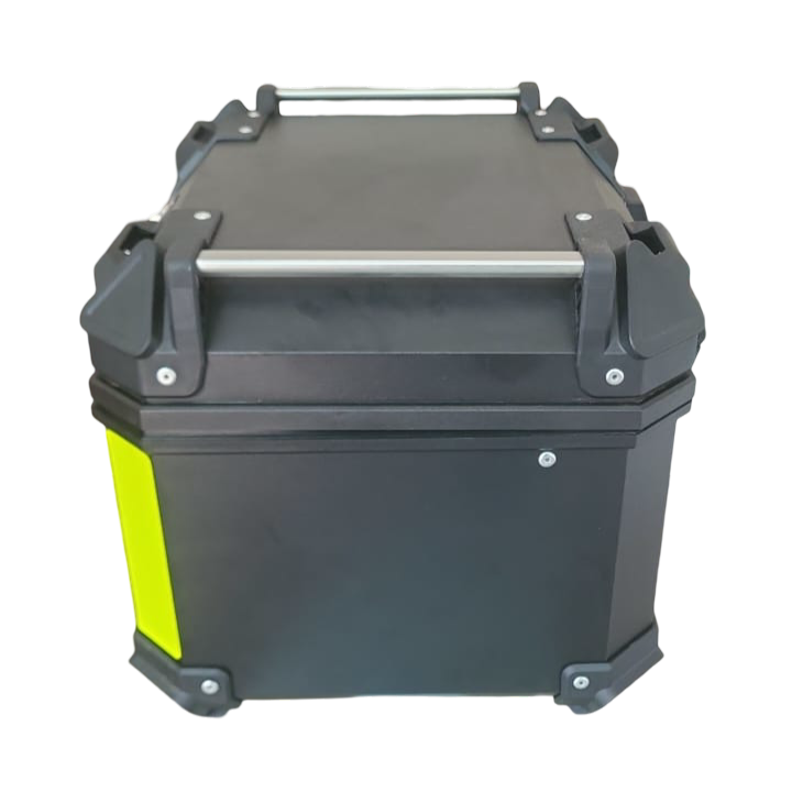 Moto Vanguard 45L black motorcycle top box ABS