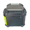 Moto Vanguard 45L black motorcycle top box ABS