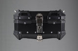 Moto Vanguard 22L black aluminum motorcycle top box