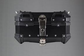 Moto Vanguard 22L black aluminum motorcycle top box