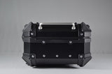 Moto Vanguard 22L black aluminum motorcycle top box