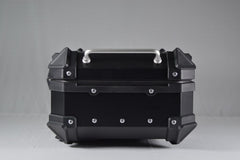 Moto Vanguard 22L black aluminum motorcycle top box