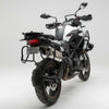Barrel Storm stainless steel slip-on exhaust with link pipe for Benelli TRK 502X adventure motorcycle