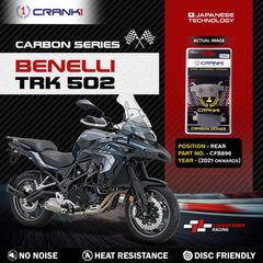 CRANK1 Carbon Rear Brake Pads CFB896 for Benelli TRK 502 (2021 Onwards)